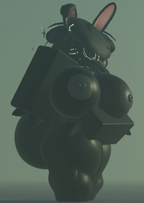 :o, 1girls, 3d, ass, big ass, big breasts, black body, breasts, bunny ears, bunny girl, female, female only, nipples, no clothing, nude, nude alt, pawpawmawmeow, roblox, roblox avatar, roblox studio, robloxian, solo, standing, tagme, thick thighs, thighs