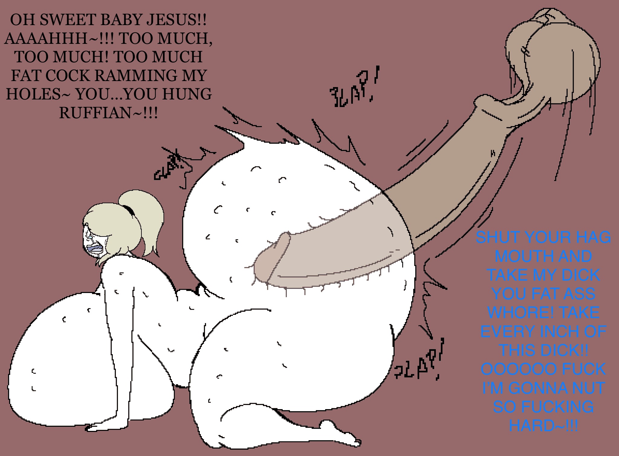 granny, hag, huge ass, huge balls, huge breasts, huge butt, huge cock, hyper, hyper balls, hyper breasts, hyper penis, massive ass, massive breasts, massive butt, massive penis, massive thighs, see-through, unk, unknown artist, unknown character, white skin, xray view