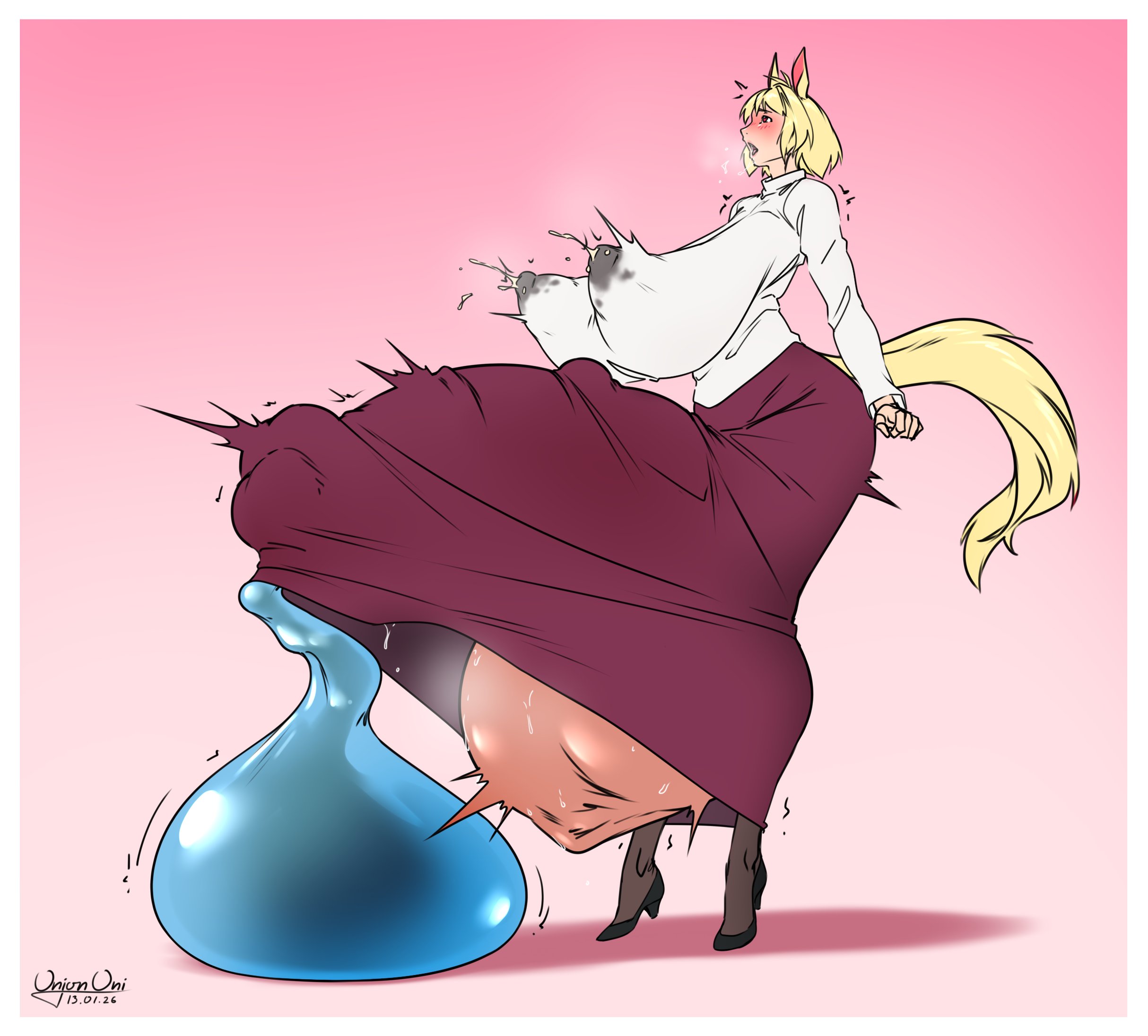 1futa, ahe gao, arcueid brunestud, big ass, big breasts, big penis, blonde futa, blonde hair, bulge, bulge under clothes, busty, cumming, dick, dickgirl, ejaculation, enormous breasts, erect penis, erection, erection under clothes, fat cock, futa only, futanari, hanging breasts, horse ears, horse girl, horse tail, huge breasts, huge cock, hyper, hyper ass, lactation, large breasts, large penis, melty blood arcueid figure (meme), meme, milk, milk squirt, mostly clothed, onion oni, penis, penis outline, penis under clothes, reference image, rolling eyes, solo, solo futa, tsukihime