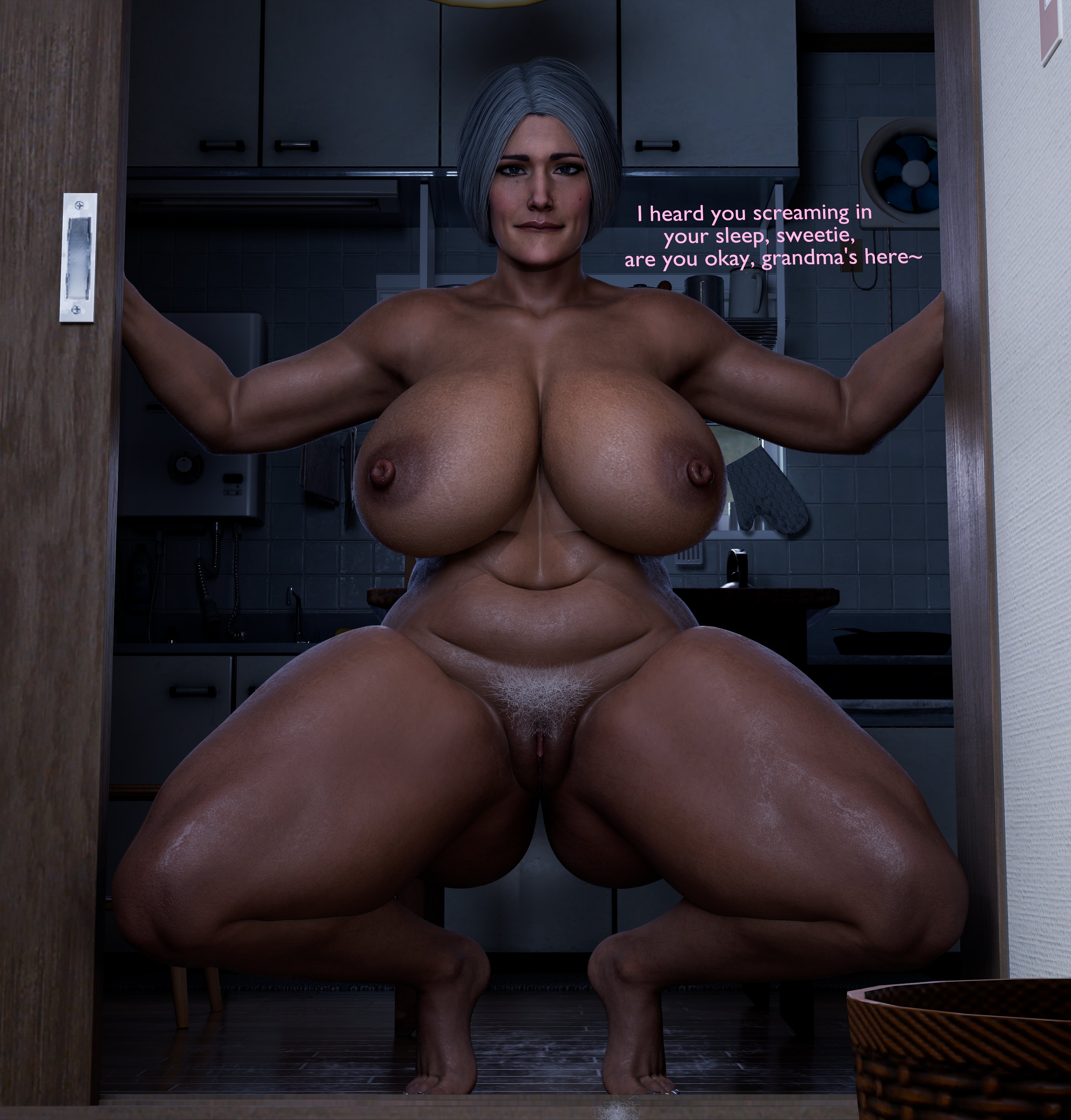 3d, aged up, breasts, dc comics, diana of themyscira, diana prince, feet, female, gilf, granny, old, older female, pawgfocus3d, pubes, pussy, spookymoment, wonder woman