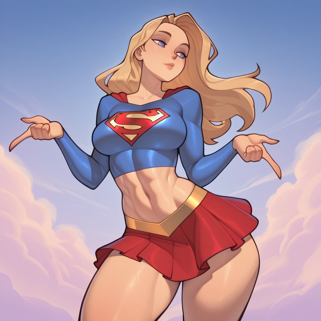 ai generated, dc, dc comics, female, female only, lazygunn, solo, supergirl, superman (series), tagme
