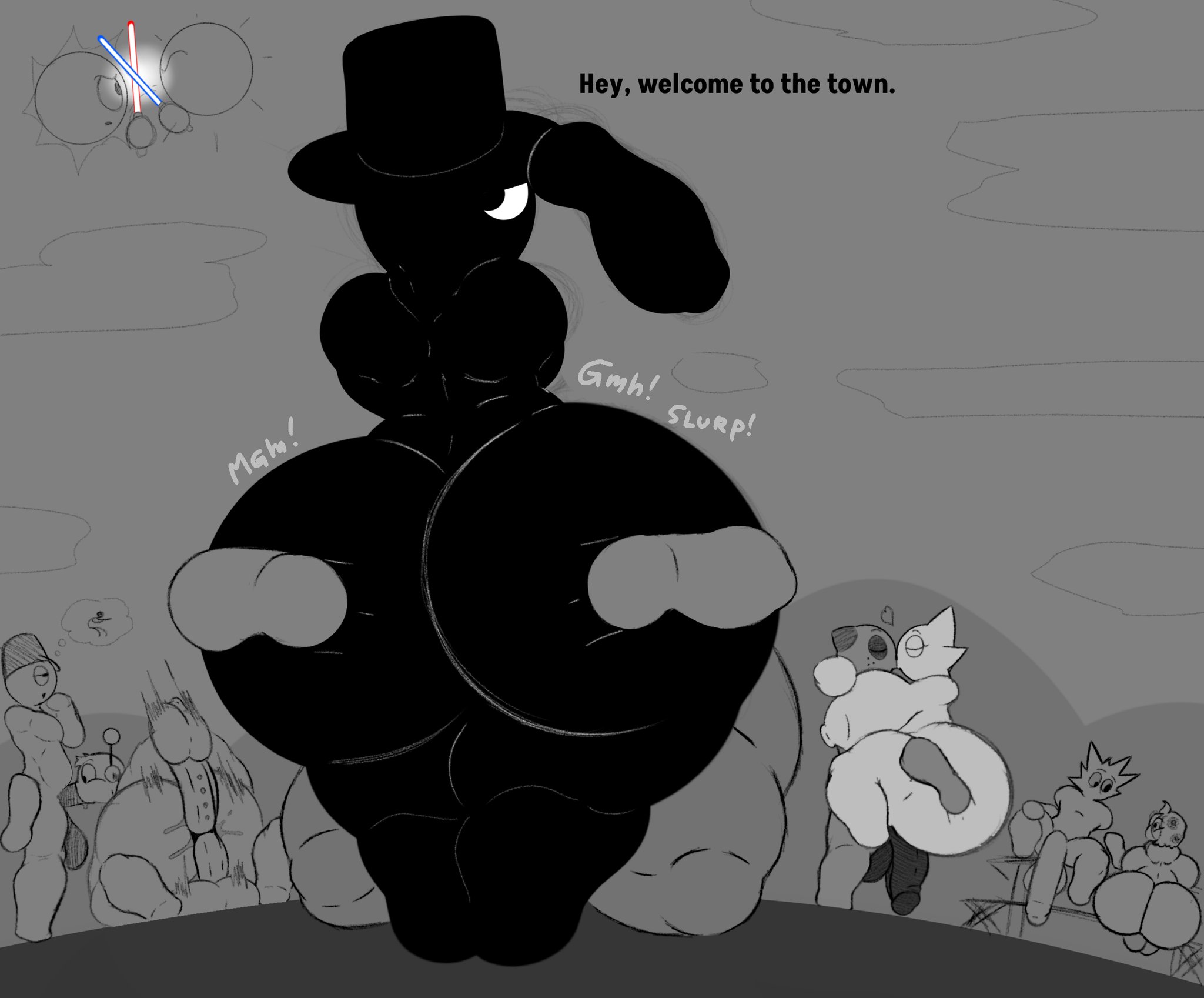 big ass, big boobs, big breasts, big butt, big penis, black (sprunki), boobs, brud (sprunki), durple (sprunki), eseemoticono, gray (sprunki), jevin (sprunki), licking penis, mr. sun (sprunki), mr.sun (sprunki), owakcx (sprunki), sex, sex from behind, simon (sprunki), slurping, sprunki, tagme, text, vineria (sprunki), wenda (sprunki)