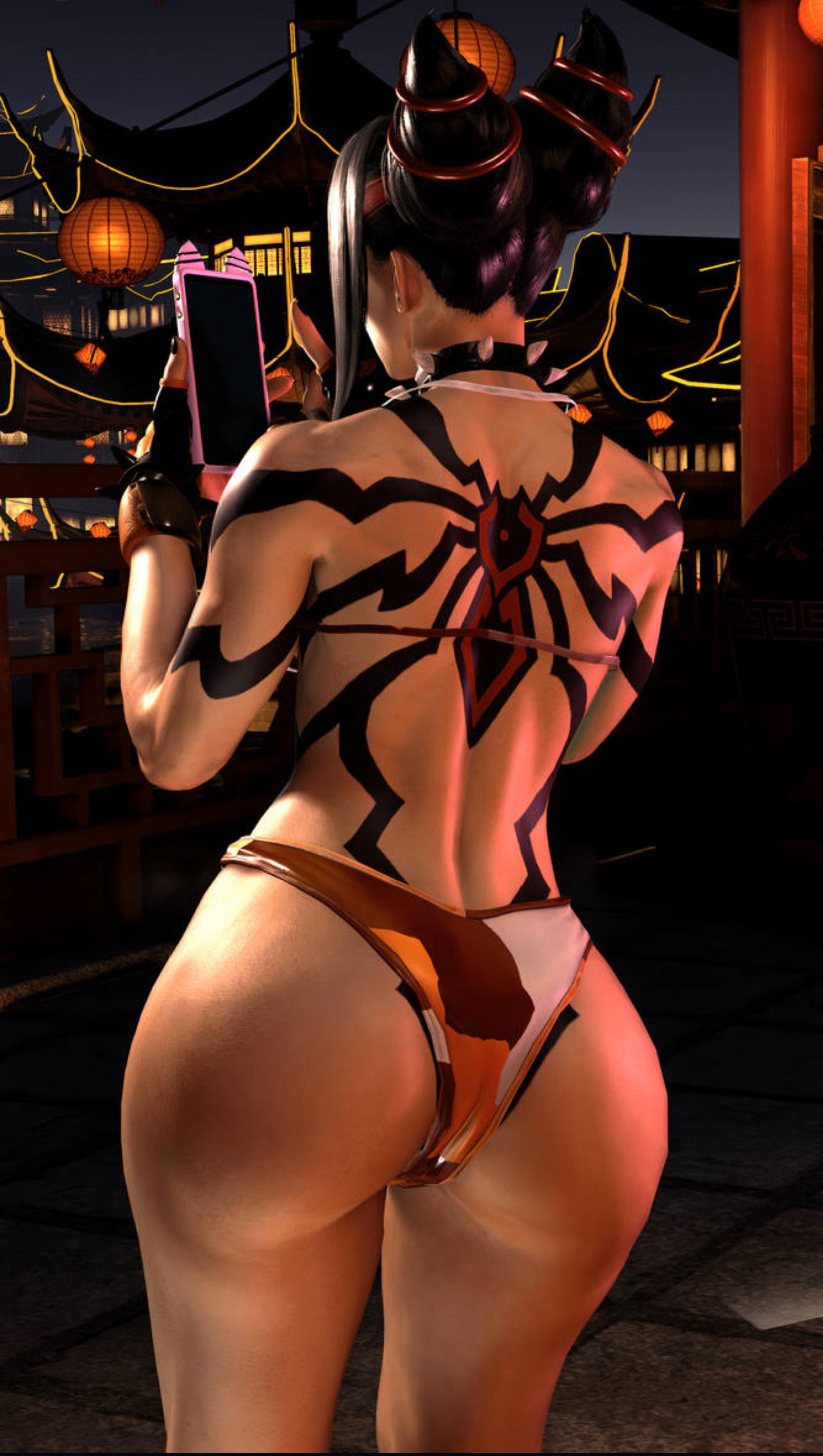 1girls, 3d, capcom, female, female focus, female only, game screenshot, juri han, mod, screencap, screenshot, solo, street fighter, street fighter 6, video game character