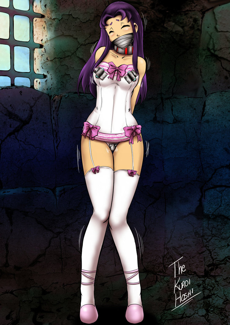 1girls, 2d, alien, alien girl, alien look like human, blackfire, bondage, censored, dakuroihoshi, dc, dc comics, female, femsub, garter straps, hourglass figure, komand'r, stockings, straight hair, tagme, tamaranean, tan skin, tan-skinned female, teen titans, vibrator