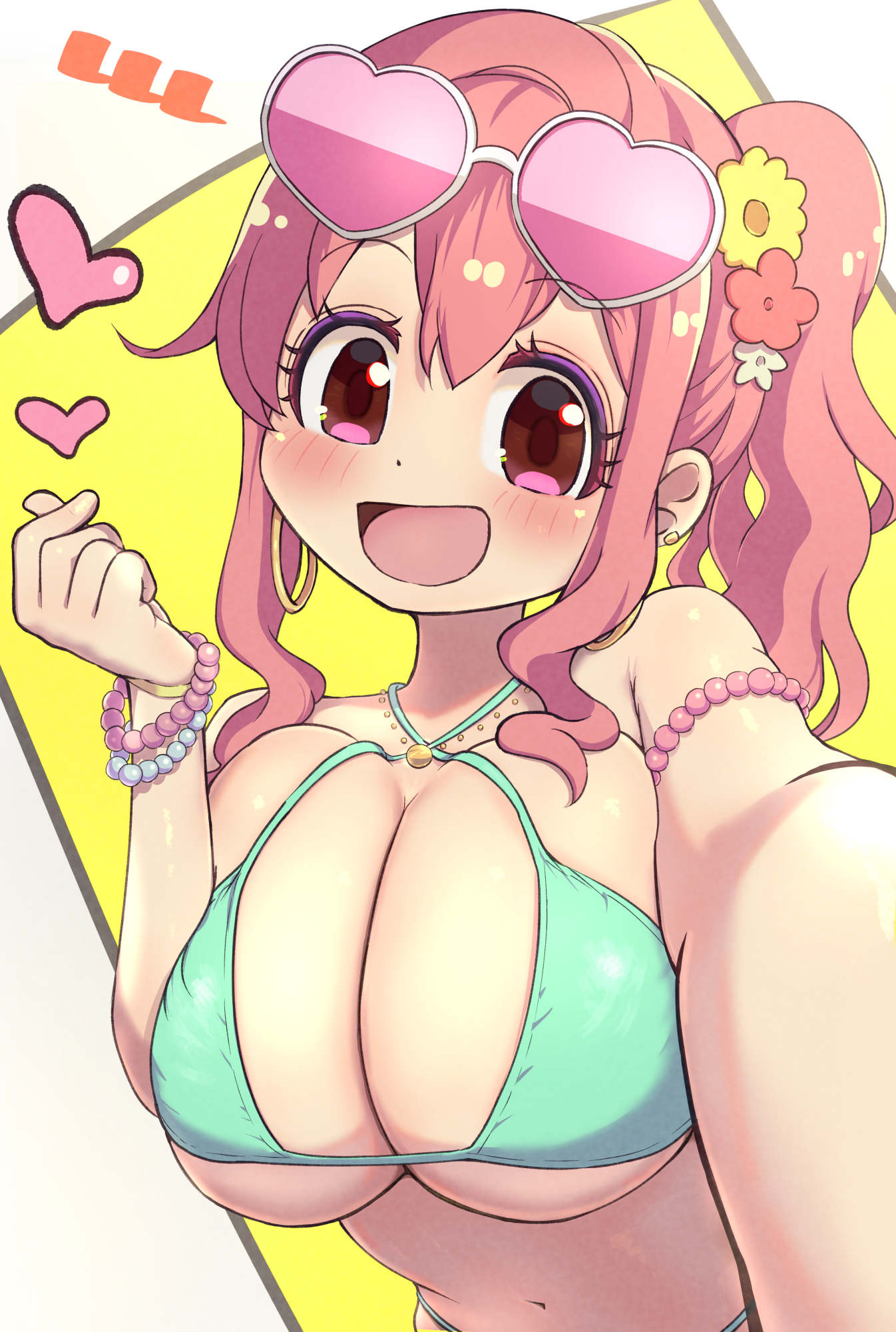 1girls, alternate version available, big breasts, bikini, breasts, female, hozuki kaede, onii-chan wa oshimai!, reiwa rerere