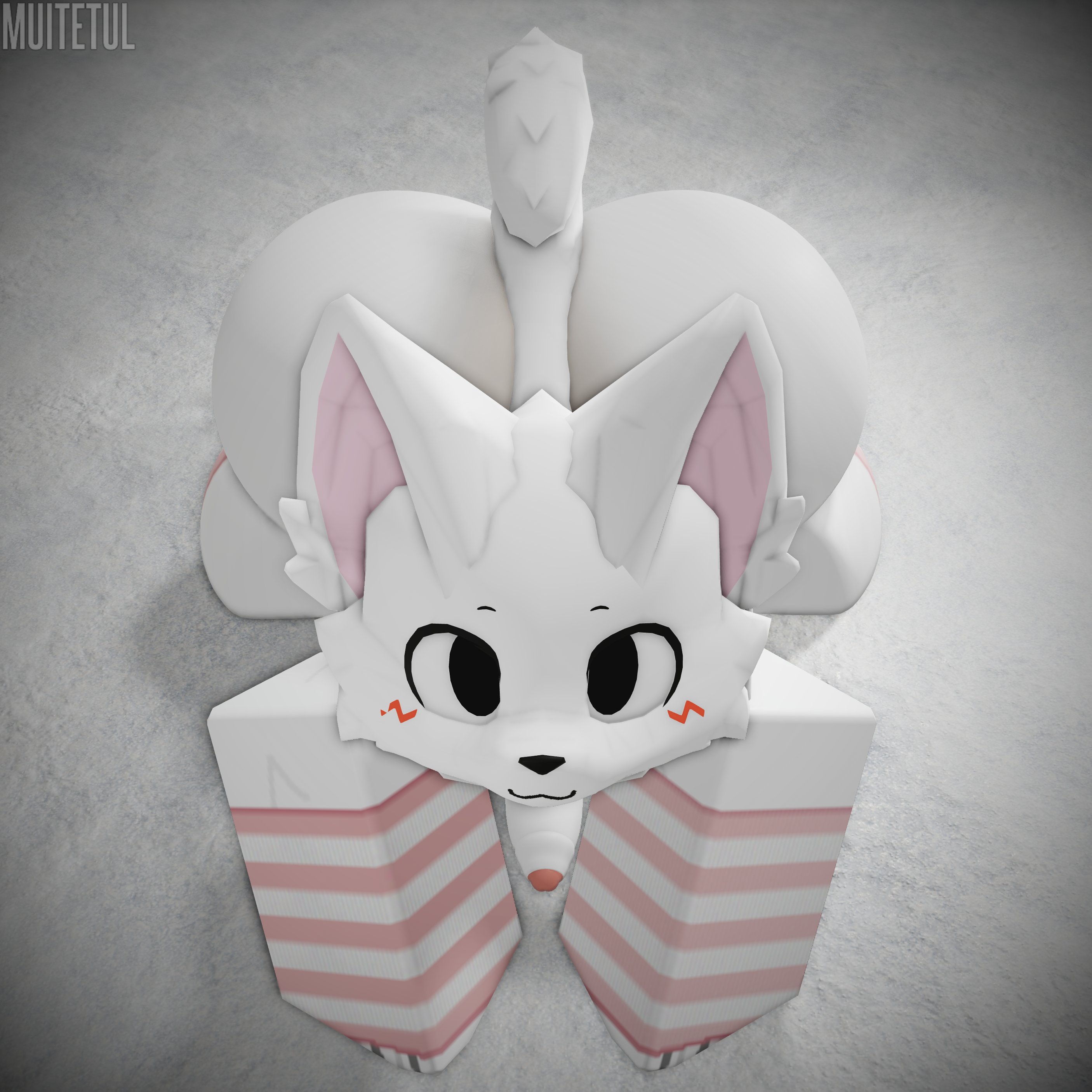 1boy, 3d, ass, big ass, big butt, boy kisser (meme), boykisser, boykisser (meme), butt, erection, furry, looking at viewer, looking up, male, male focus, male only, muitetul, on all fours, operario juniors, penis, roblox, robloxian, silly cat (mauzymice), tagme