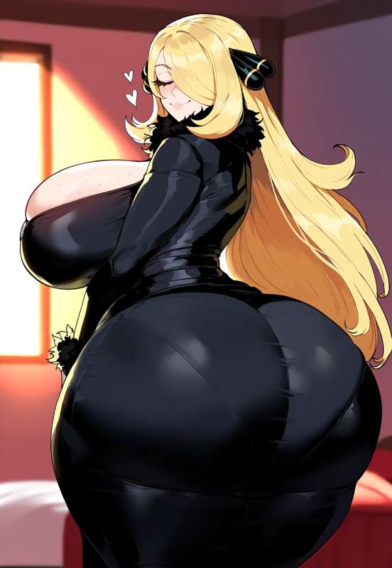 1girls, ai generated, ass, big ass, big breasts, big butt, blonde hair, breasts, cynthia (pokemon), female, hair, heart, hearts, huge ass, huge breasts, huge butt, juuicyai, light skin, light-skinned female, long hair, mature, mature female, milf, nintendo, pokemon, pokemon dppt, solo, solo female, thick thighs, thighs