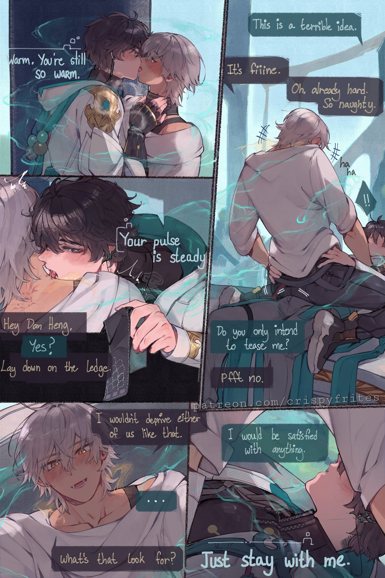 2boys, anal, caelus, crispyfrites, dan heng, dan heng (honkai: star rail), gay, honkai: star rail, hoyoverse, male, mihoyo, tagme, yaoi