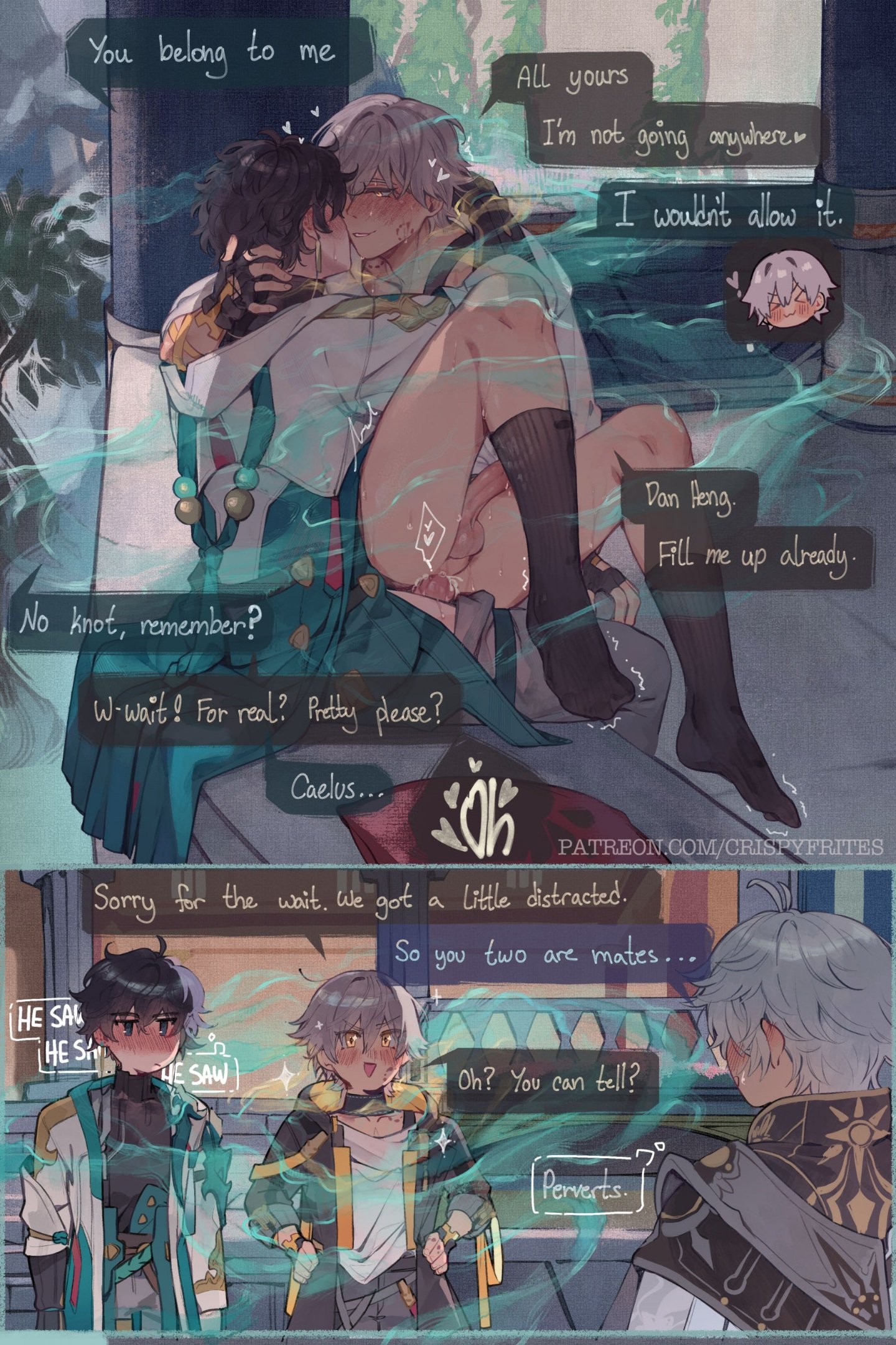 2boys, anal, caelus, crispyfrites, dan heng, dan heng (honkai: star rail), gay, honkai: star rail, hoyoverse, male, mihoyo, phainon (honkai: star rail), tagme, yaoi