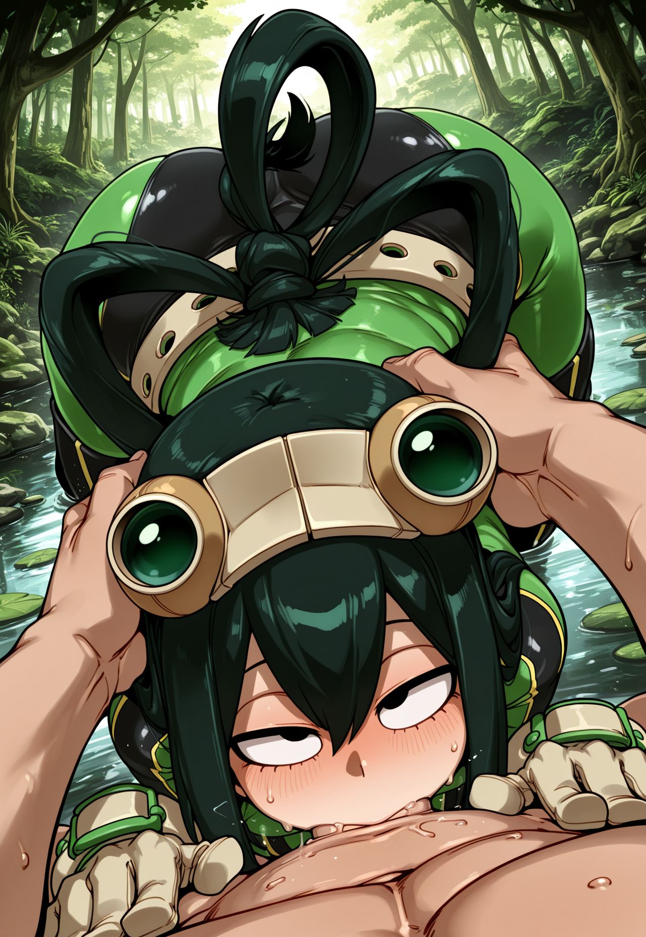 Asui Tsuyu (Boku No Hero Academia) Rule 34 Image
