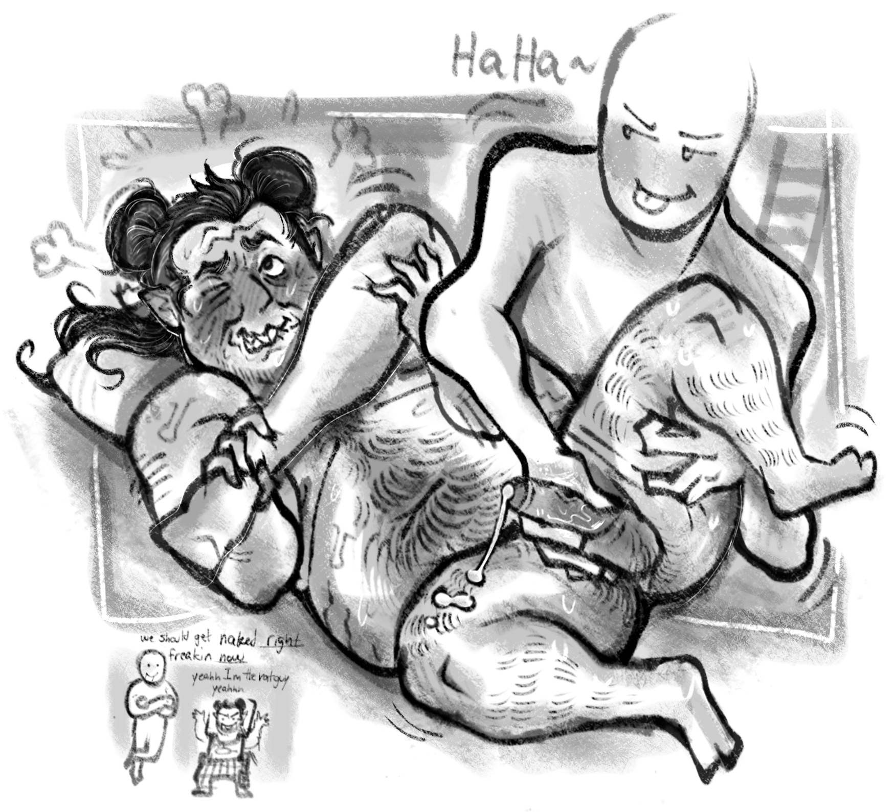 beetlbewbs, date everything, erotic wrestling, fat, fat male, hairy male, jerkingoff another, male, male focus, male only, overweight, overweight male, short king, sweating, vaughn trapp (date everything), wrestling