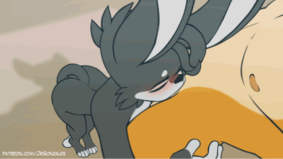 2boys, 2d animation, all the way to the base, animated, anthro, areola, balls, biped, black nose, black tail, blowjob, bodily fluids, canid, canine, choker, choker only, cum, cum in mouth, cum inside, deepthroat, duo, erection, fellatio, femboy, femboysub, fennec fox, fox, frame by frame, gay, gay male, genital fluids, genitals, green eyes, humanoid genitalia, humanoid penis, jay-r, jewelry, leo (jay-r), male, male only, male/male, mammal, multicolored body, necklace, necklace only, nipples, nude, oral, oral penetration, orange body, page (jay-r), penetration, penile, penile penetration, penis, perfect height, sex, solo focus, standing, standing sex, tail, teeth, true fox, white body, white tail, yaoi