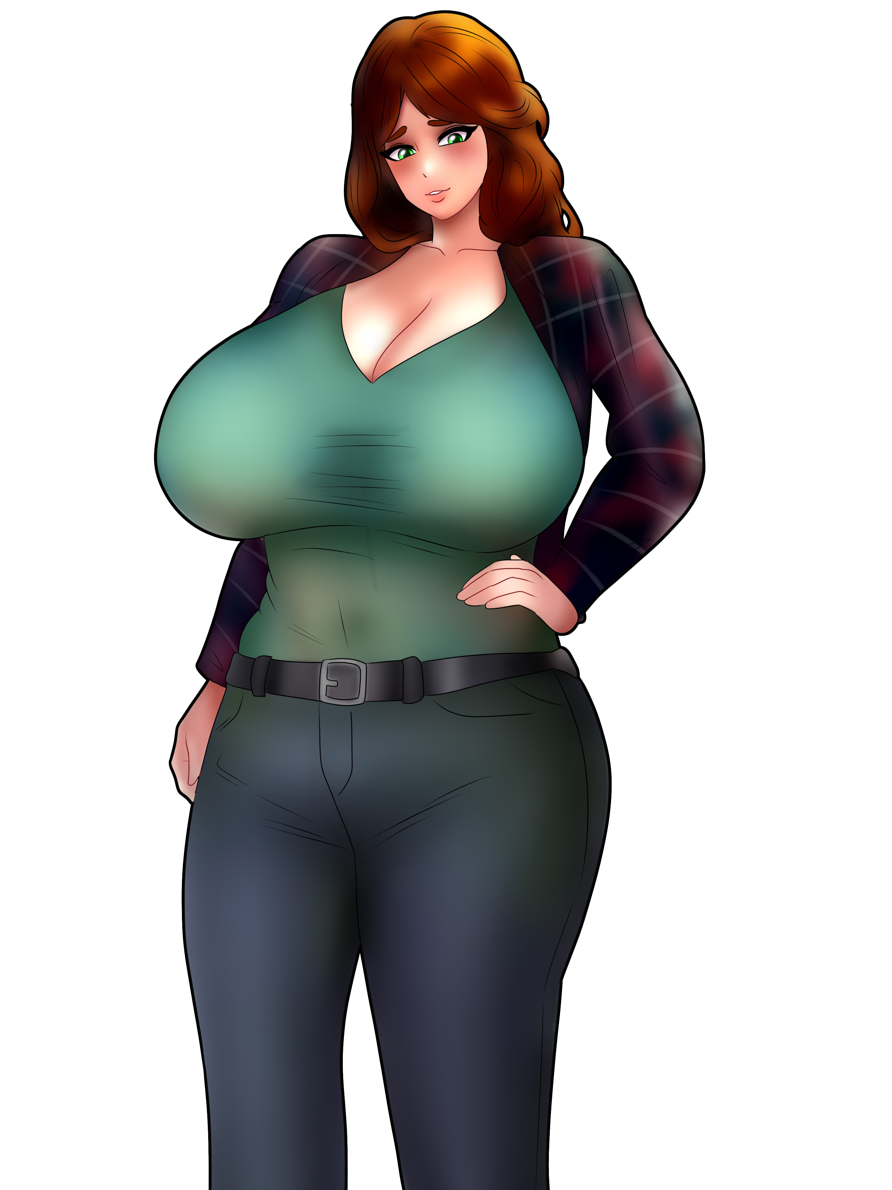 1girls, actress, big ass, big breasts, breasts, breasts bigger than head, bryce dallas howard, chorquistudios, claire dearing, clothed, clothed female, female, green eyes, huge ass, huge breasts, jurassic park (franchise), jurassic world, jurassic world dominion, jurassic world fallen kingdom, looking at viewer, real person, red hair