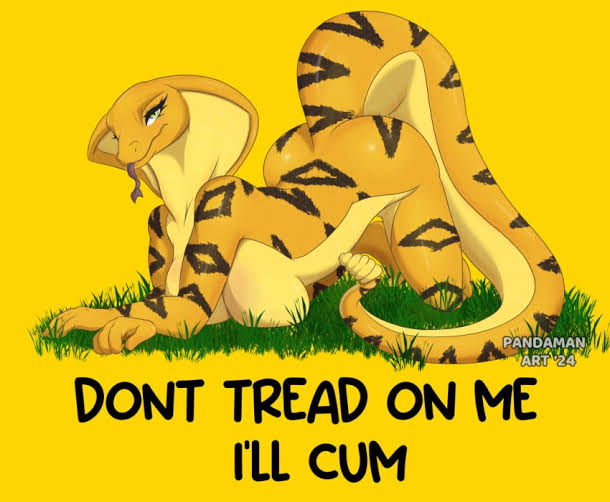 dont_tread_on_me female furry naughty_face naughty_smile open_mouth sexy sexy_eyes snake xingling