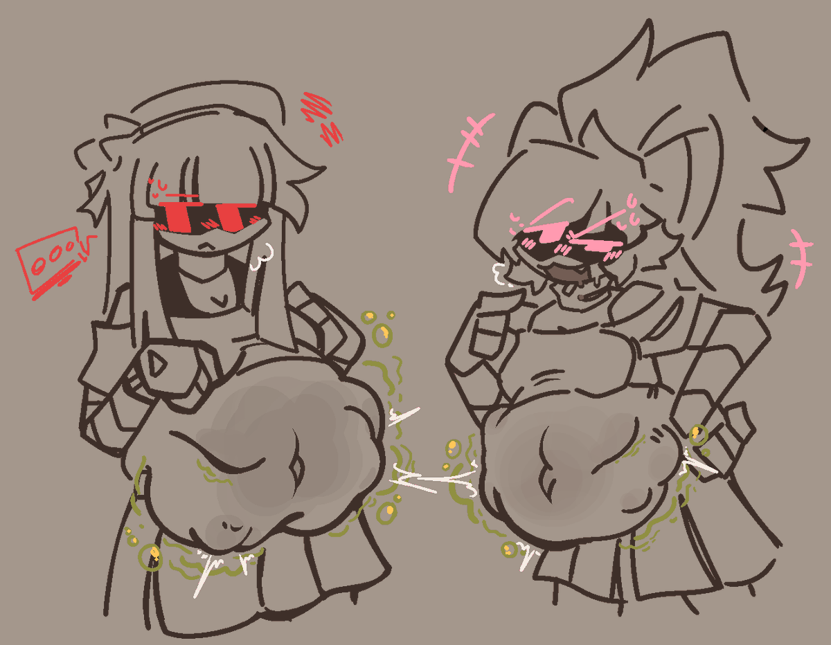 2d, doll (murder drones), female, female only, humanoid, lizzy (murder drones), murder drones, robot, robot girl, robot humanoid, screen face, tagme, vore