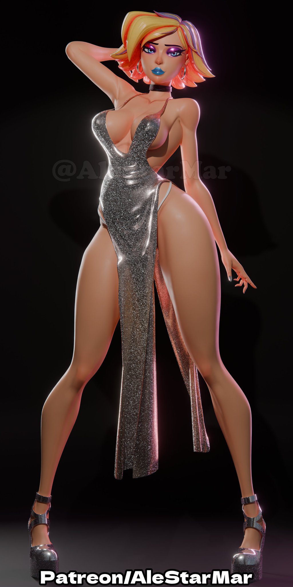1girls, 3d, alestarmar, big ass, big breasts, big thighs, blonde female, blonde hair, breasts, clover (totally spies), curvaceous, curvy, curvy figure, female, female only, hips, huge ass, huge breasts, huge thighs, large ass, large breasts, large thighs, light skin, light-skinned female, slim waist, thick, thick hips, thick legs, thick thighs, thighs, totally spies, voluptuous, waist, wide hips