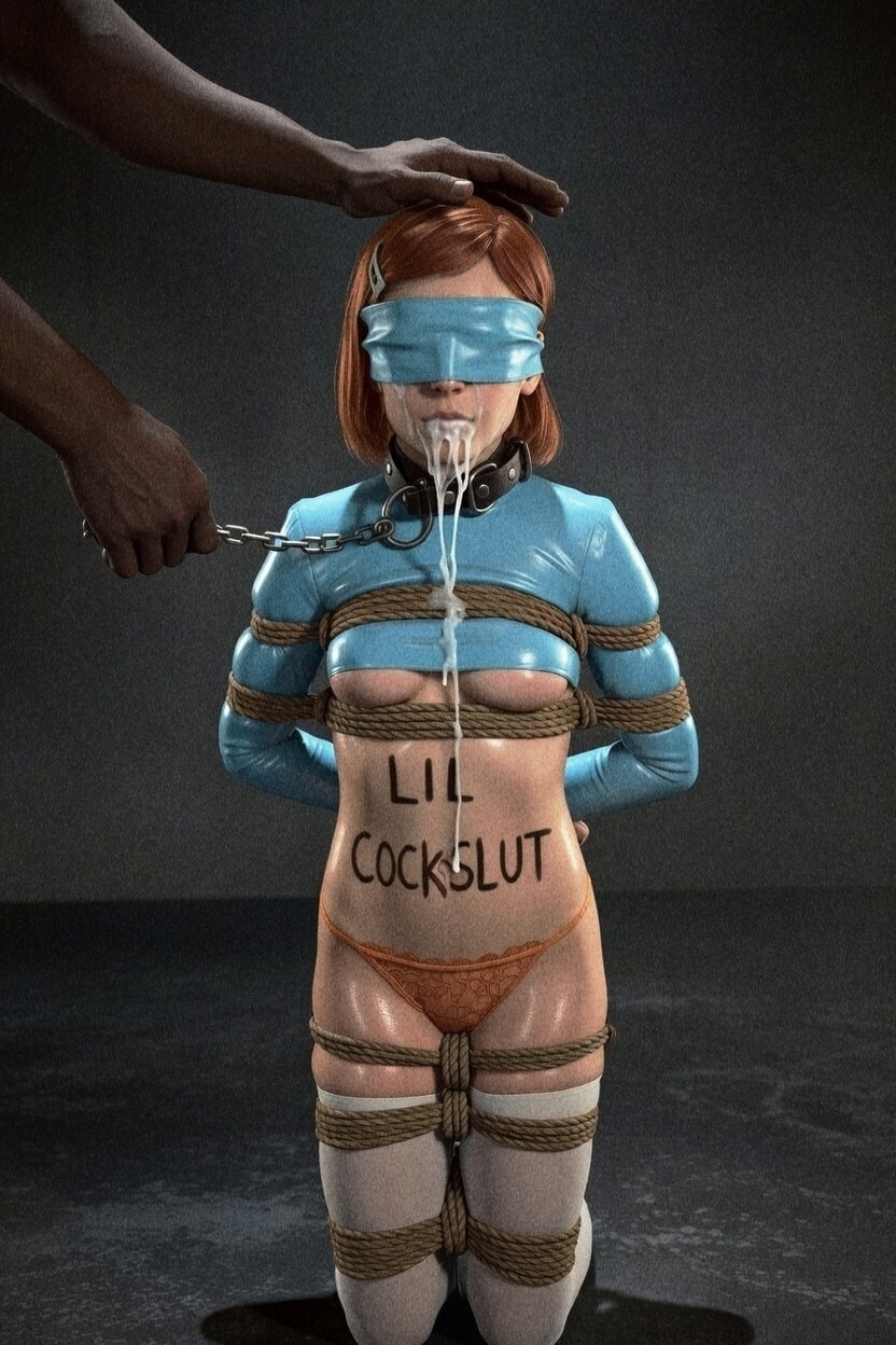 1boy, 1boy1girls, 1girls, 1girls1boy, 3d, 3d (artwork), 3d model, 3d render, abducted, after blowjob, after deepthroat, after fellatio, after oral, after rape, age difference, ai assisted, ai generated, arms behind back, bad end, bad ending, bare legs, ben 10, big dom small sub, blindfold, blindfolded, blindfolded female, body writing, bondage, breasts, bukkake, captive, captured, cartoon network, chain leash, chains, choker, collar, cum, cum drip, cum in mouth, cum on breasts, cumdrip, damsel in distress, dark skin, dark-skinned male, defeated, degradation, degradation text, degrading, enslaved, erotic, exposed breasts, facial, female, female focus, female/male, femsub, fetish, forced, front view, gag, gagged, ginger female, ginger hair, grainy, gwen tennyson, hair clip, helpless, hostage, hourglass figure, humiliated, humiliating, humiliation, humiliation fetish, kallovita, kidnapped, kinky, lace thong, latex, latex clothing, leash, leash grab, leash pull, leather, leather collar, legs, lingerie, male, male/female, maledom, nipples, noise, orange thong, permanent bondage, petite, petite body, petite female, rape, raped female, raped girl, red hair, restrained, rope, rope bondage, ropes, semen, sex slave, sexy, shibari over clothes, shiny, shiny body, shiny clothes, shiny latex, shiny skin, short hair, simple background, size difference, slave, slave collar, slave girl, small breasts, small sub big dom, smaller female, sperm, stockings, submissive, submissive female, tagme, teen girl, teenage girl, teenager, thighhighs, thighs, thong, unseen character, unseen character face, unseen male, unseen male face, vulnerable, writing on body
