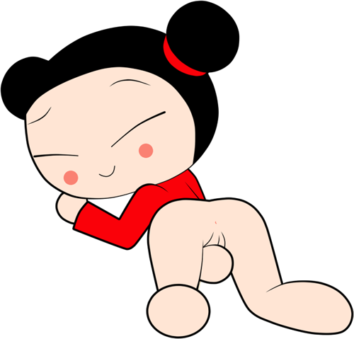 amigodan pucca pucca_(franchise) tagme transparent_background vagina