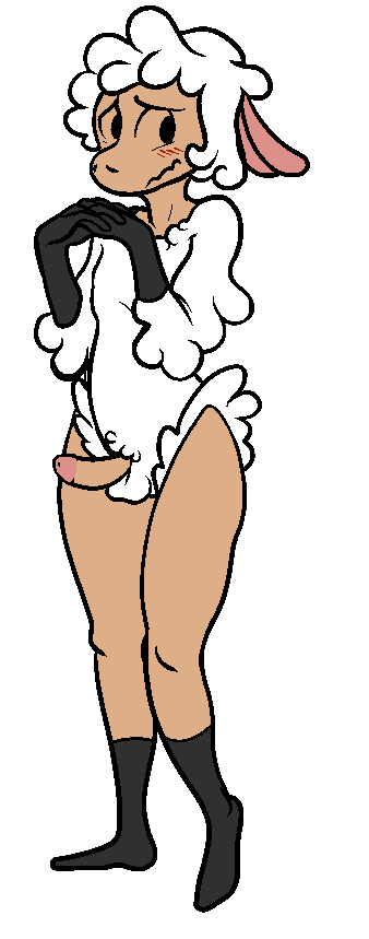 anthro droopy leggy_lamb male male_focus male_only mewls rule_63 sheep sheep_wrecked