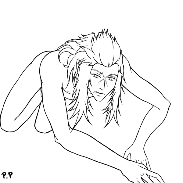 disney kingdom_hearts male_only monochrome saix square_enix tagme