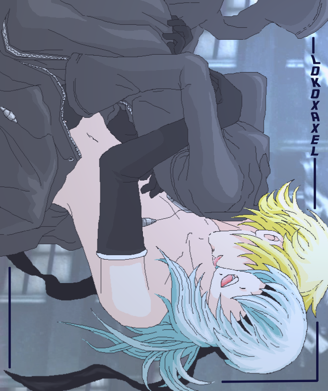 blindfold gay kingdom_hearts male riku roxas tagme yaoi