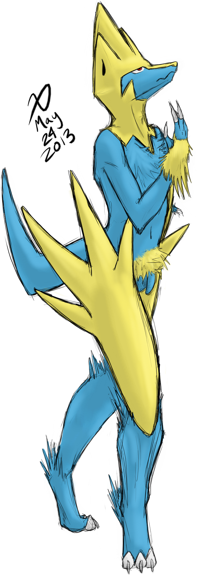 manectric pokémon_(species) pokemon tagme xathoa