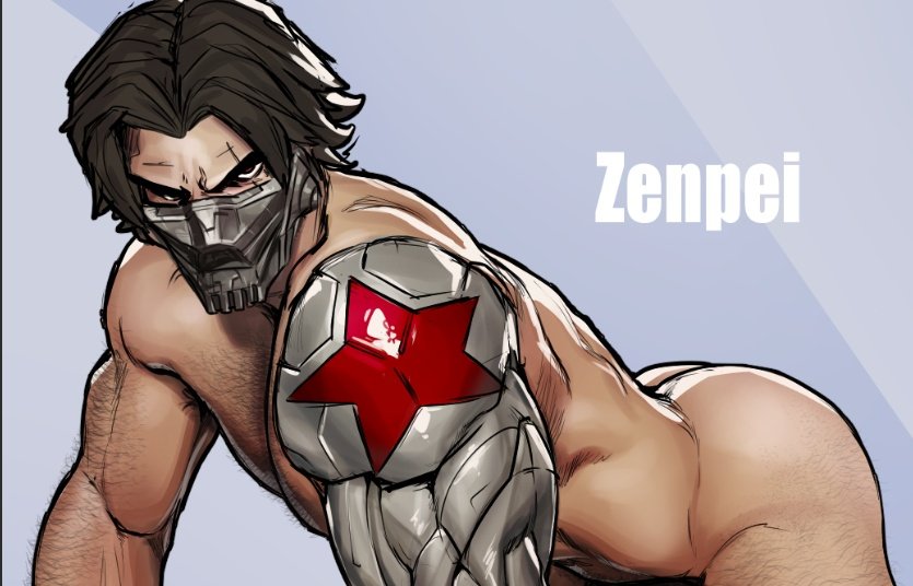 ass, big ass, big butt, bubble ass, bubble butt, bucky barnes, cybernetic arm, gay, huge ass, huge butt, large ass, large butt, male, male only, marvel, marvel comics, marvel rivals, mask, masked, masked male, muscular, muscular male, round ass, round butt, solo, solo focus, solo male, thick ass, thick butt, winter soldier, winter soldier (marvel rivals), zenpei