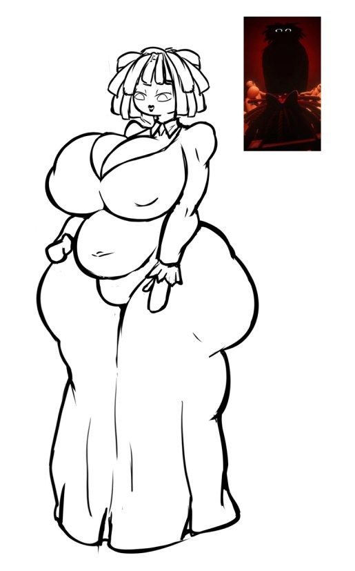 2026 bbw gizmo_horny_(artist) glitch_productions gooseworx huge_breasts huge_hips ragatha's_mother tagme the_amazing_digital_circus wide_hips