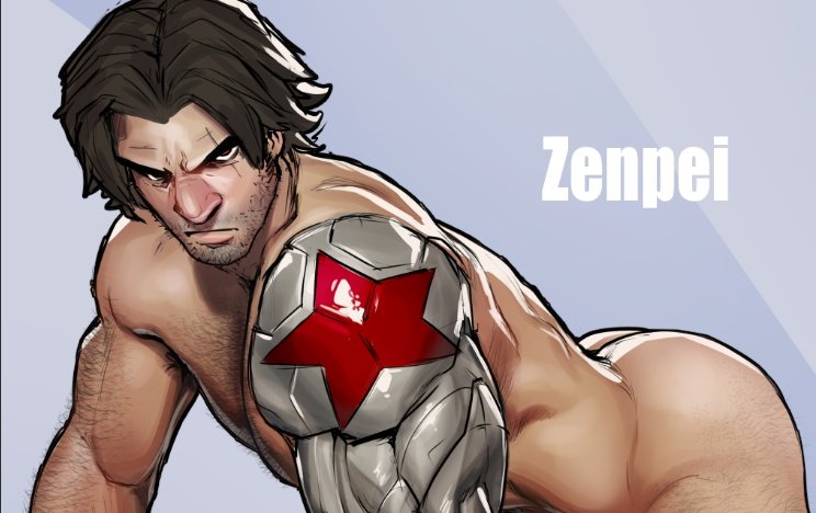 ass, big ass, big butt, bubble ass, bubble butt, bucky barnes, cybernetic arm, gay, huge ass, huge butt, large ass, large butt, male, male only, marvel, marvel comics, marvel rivals, muscular, muscular male, round ass, round butt, solo, solo focus, solo male, thick ass, thick butt, winter soldier, winter soldier (marvel rivals), zenpei