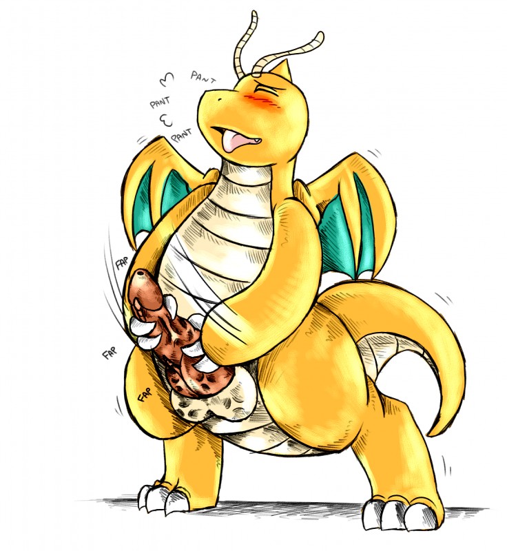 dragonite male_only masturbation pokemon pokemon_(species) tagme tranquilmyst