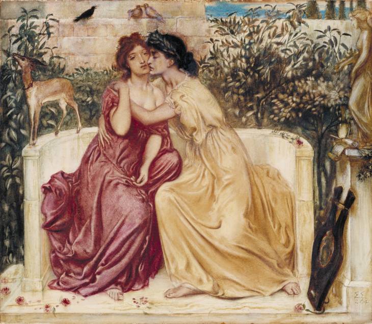 1864 fine_art painting public_domain sappho simeon_solomon straight_hair tagme