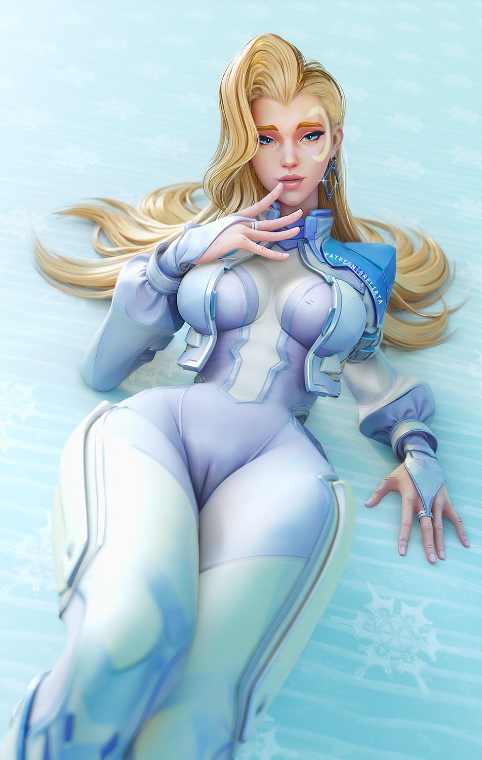 1girls, 3d, 3d (artwork), beautiful female, beautiful woman, blonde hair, cameltoe, cloak and dagger, clothed, dagger (marvel rivals), dagger (marvel), female, female only, fully clothed, high resolution, looking at viewer, marvel, marvel rivals, mature woman, pov, puffy pussy, pussy, solo, solo female, sreliata, superheroine, thick thighs
