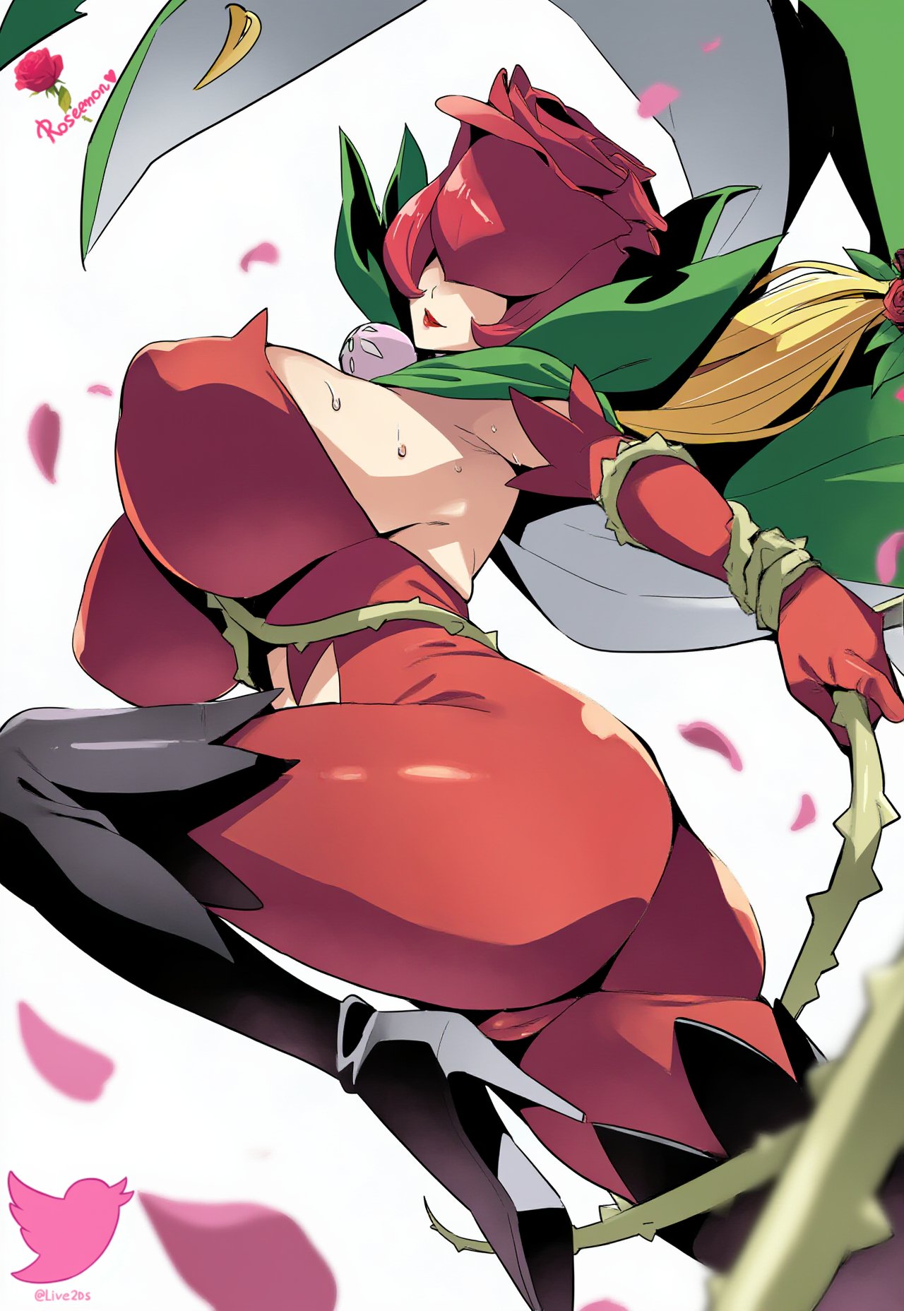 Rosemon (Bandai Namco) Rule 34 Image