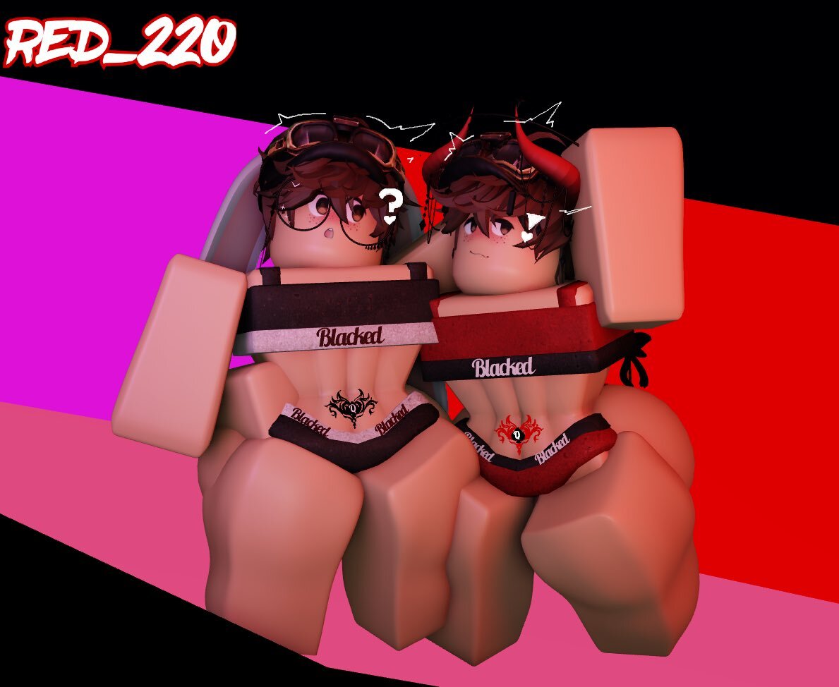 2boys 3d artist_name ass big_ass blacked blacked_clothing femboy gay multiple_boys red_(red_220) red_220 roblox robloxian source_request tagme thick_thighs thighs