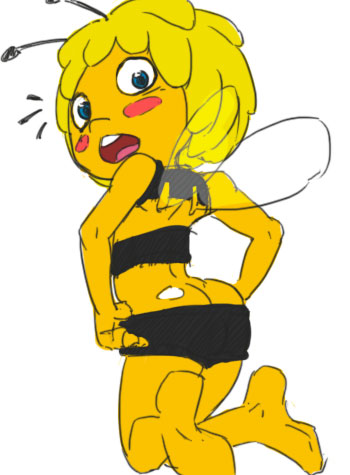 ass bubble_butt bug_girl g.f.d. maya_(maya_the_bee) maya_the_bee