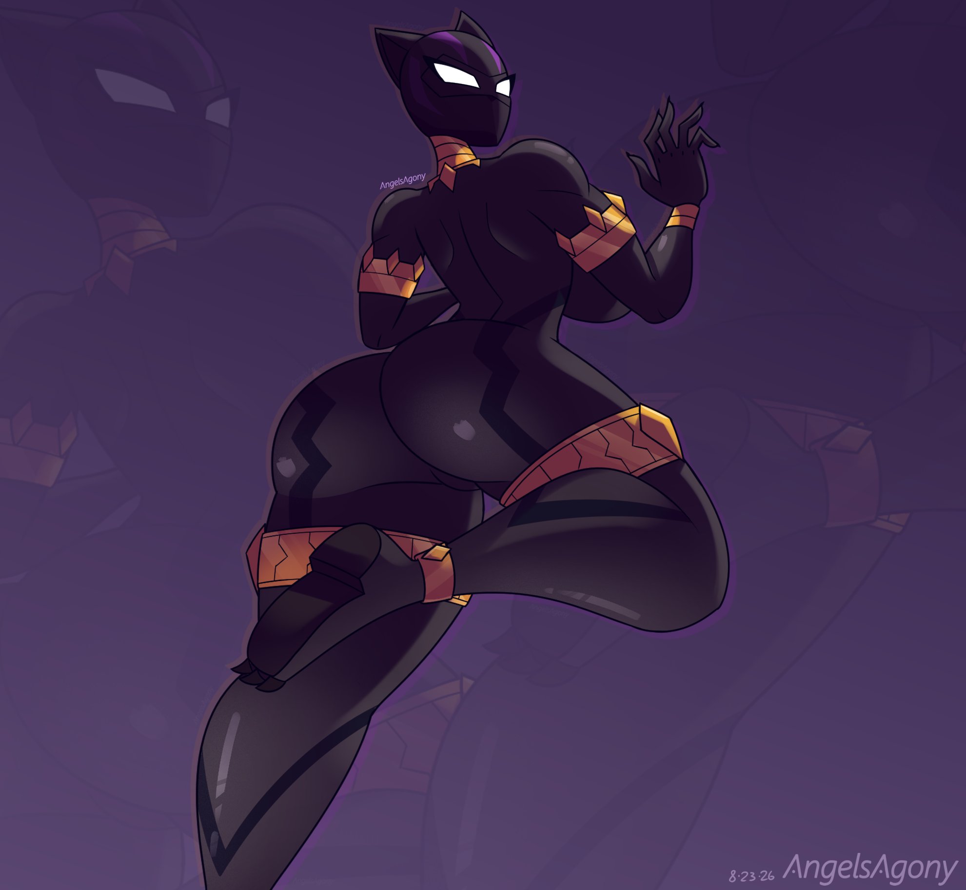 1girls, 2026, alluring, angelsagony, ass, big ass, big breasts, big butt, black panther (marvel), black panther (shuri), bodysuit, breasts, bursting breasts, butt, cat ears, chocolate girl, curvaceous, curvaceous body, curvaceous female, curvaceous figure, curvaceous hips, curvy, curvy body, curvy female, curvy figure, curvy hips, dark skin, dark-skinned female, ebony, ebony female, enticing, female, hips, hourglass figure, huge ass, huge breasts, huge butt, large ass, large breasts, large butt, looking at viewer, marvel, marvel tokon: fighting souls, mask, masked, masked female, massive ass, massive breasts, massive butt, seducing, seductive, seductive look, seductive pose, shiny, shiny ass, shiny butt, shiny clothes, shuri (marvel tokon), shuri (marvel), skin tight, teasing, teasing viewer, temptation, tempting, tempting viewer, thick, thick ass, thick breasts, thick butt, thick hips, thick thighs, tight clothes, tight clothing, voluptuous, voluptuous female, wide hips