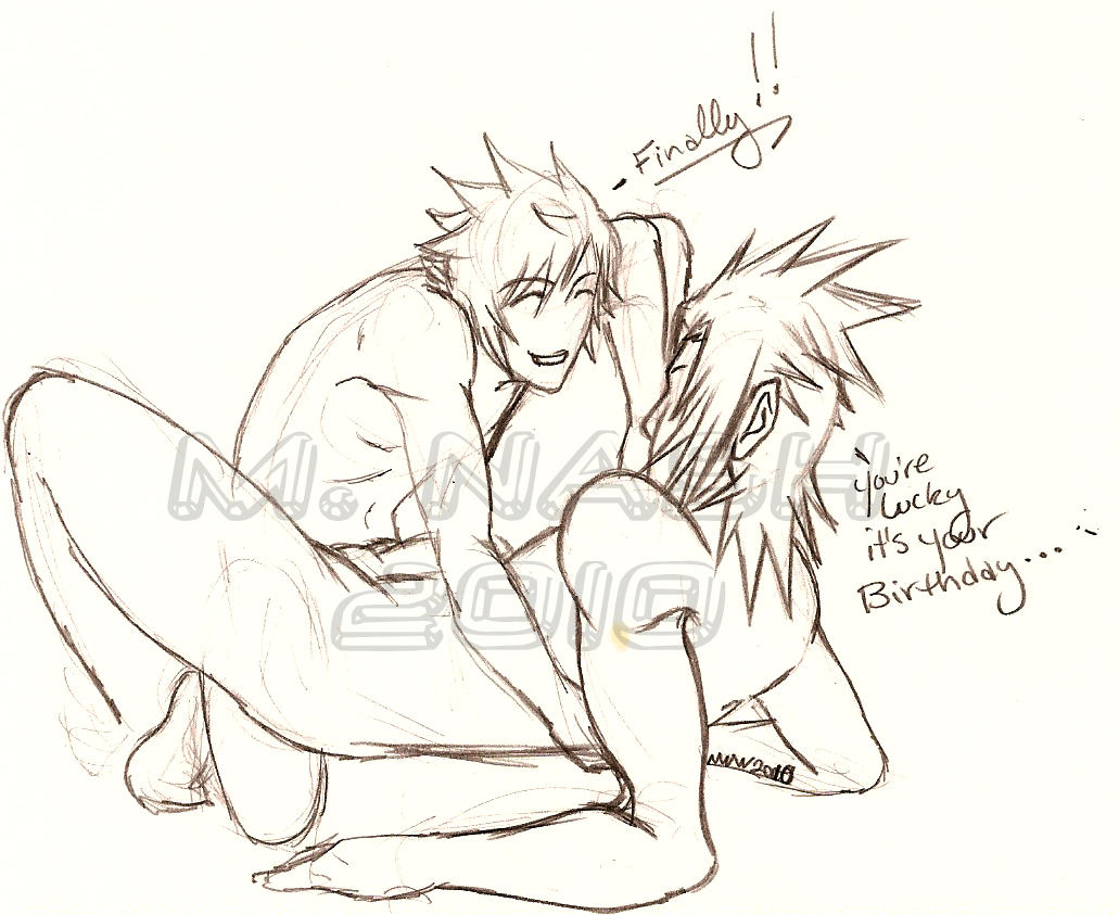 adoptive_siblings anal anal_sex disney gay kingdom_hearts m._nash male male_only monochrome nude penis rough_sketch square_enix tagme terra_(kingdom_hearts) ventus yaoi