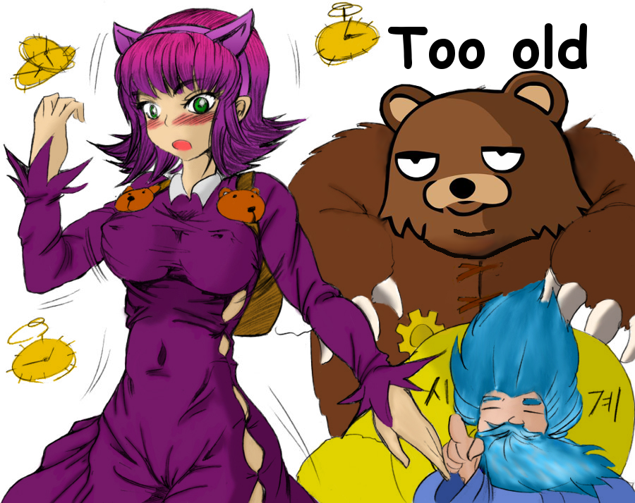 annie_hastur breasts kimmundo league_of_legends meme pedobear tibbers zilean