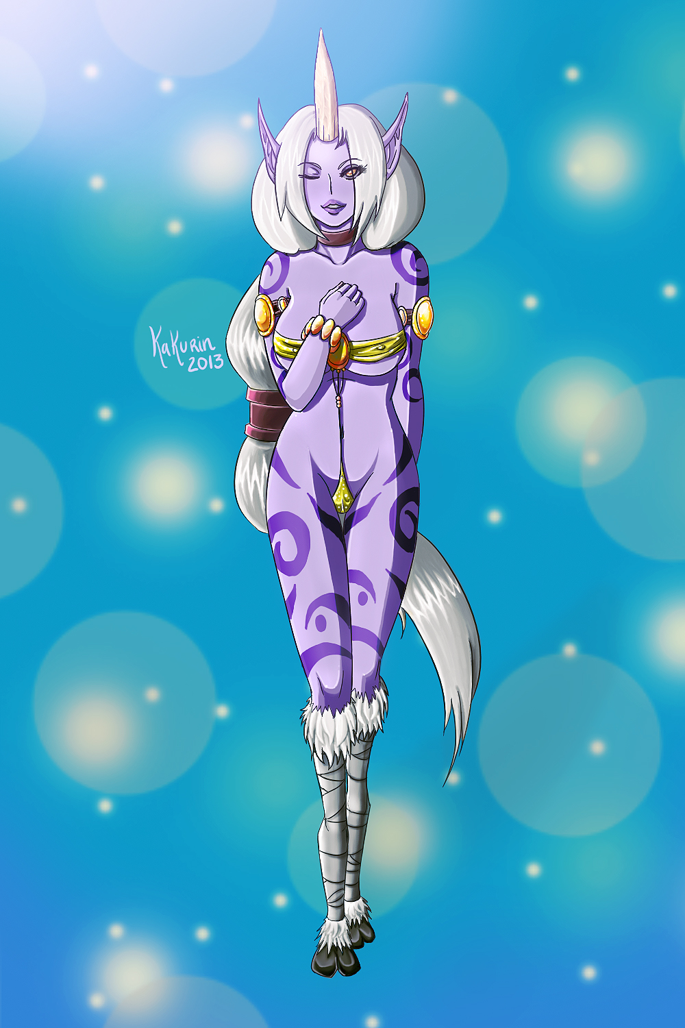 kakurin league_of_legends smooth_skin soraka tagme