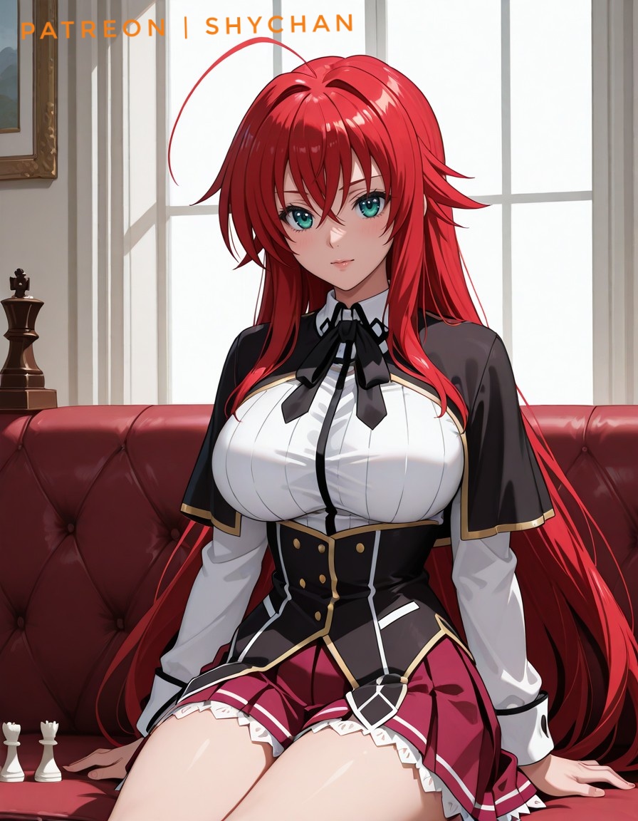 Rias Gremory (High School Dxd) Rule 34 Image