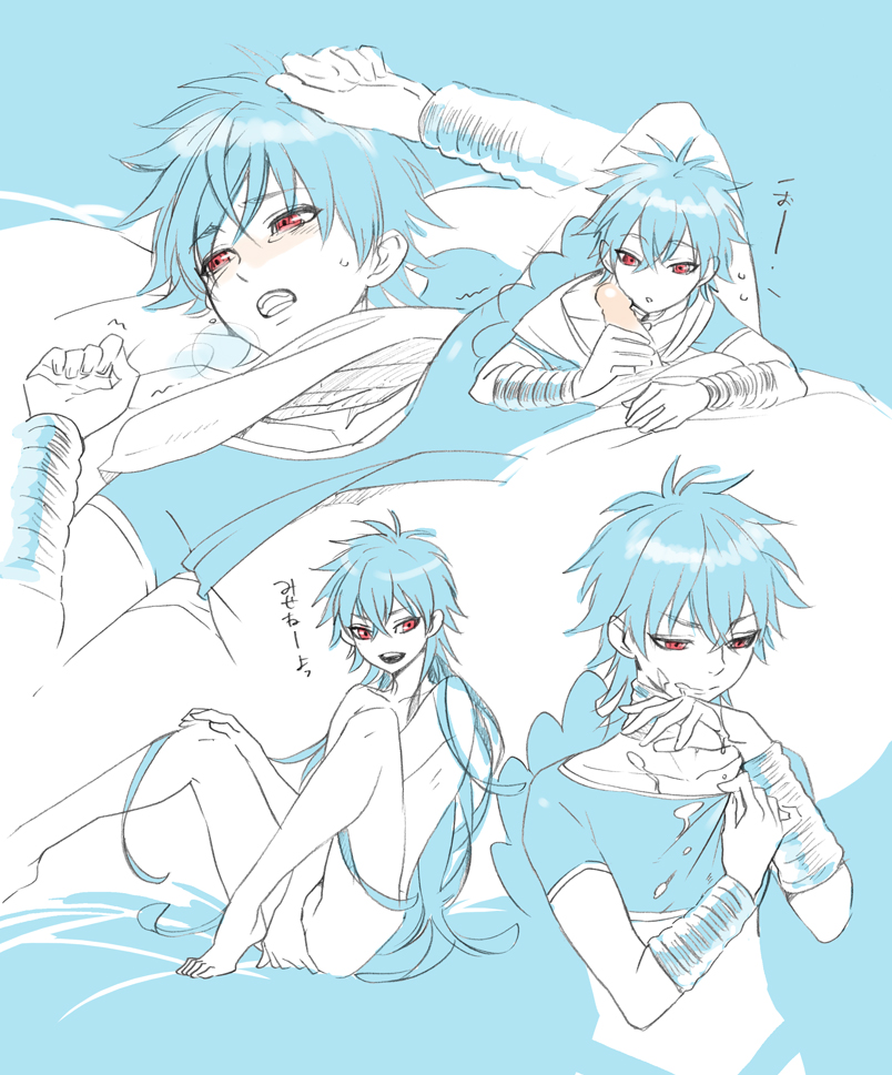 femboy gay judal magi:_the_labyrinth_of_magic male male_only pretty_boy yaoi