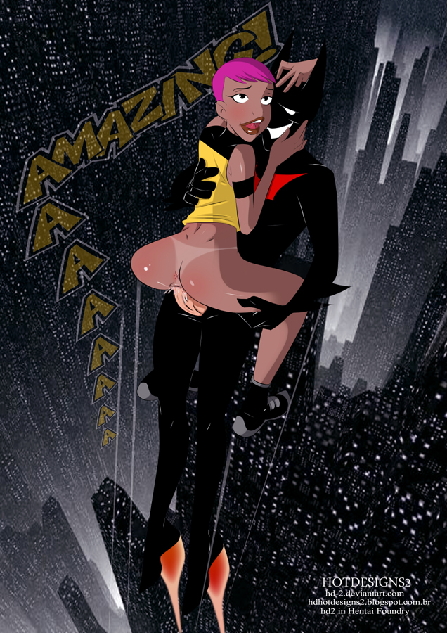 1boy 1girls batman batman_(series) batman_(terry_mcginnis) batman_beyond dark-skinned_female dark_skin dc dc_comics dcau female hotdesigns2 interracial male max_gibson sex straight terry_mcginnis