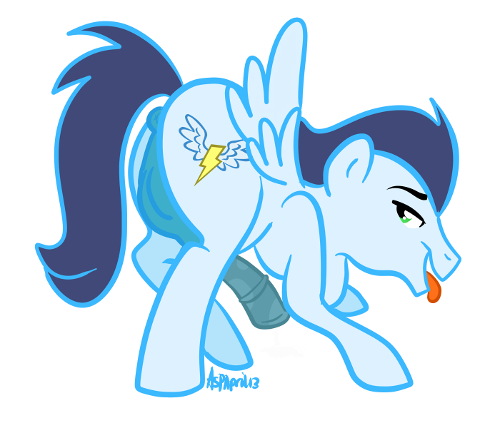 chubbyjam equine friendship_is_magic horse male male_only my_little_pony pegasus pony soarin_(mlp) tagme wonderbolts_(mlp)