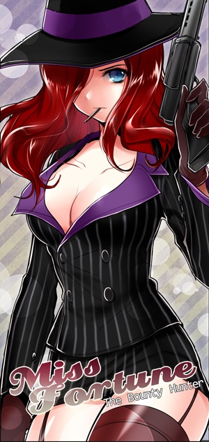 artist_request crime_city_miss_fortune debonair_series gangster large_breasts league_of_legends pinstripe_pattern pinstripe_suit sarah_fortune