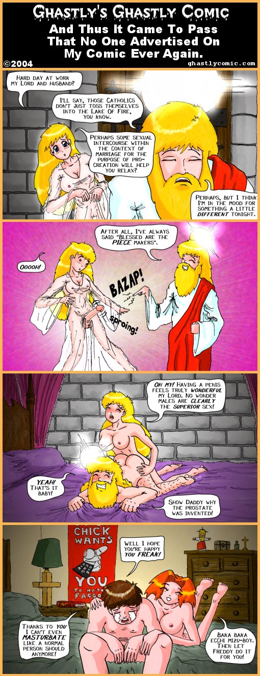 ghastly's_ghastly_comic ghastly_(artist) jesus_christ male religion