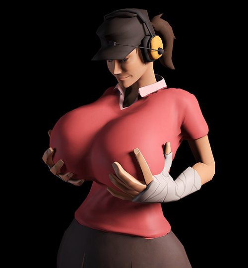 1girls 3d big_breasts breast_expansion clothed female female_only femscout human human_female human_only hyper_fortress rule_63 scout scout_(team_fortress_2) skirt solo source_filmmaker team_fortress_2 video_games