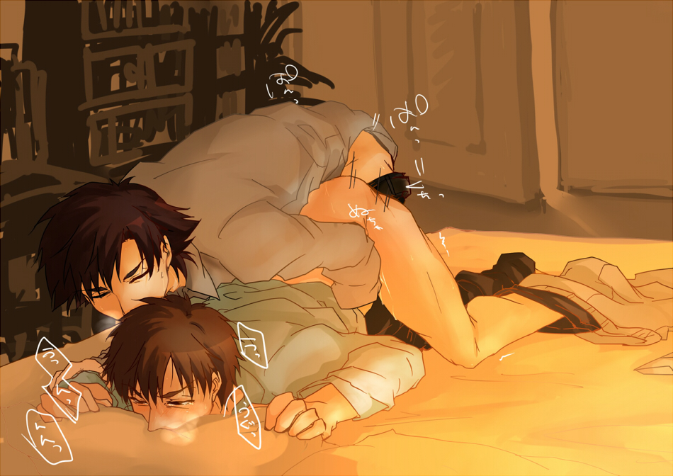 fate/stay_night fate/zero fate_(series) gay kirei_kotomine kiritsugu_emiya male_only tagme yaoi