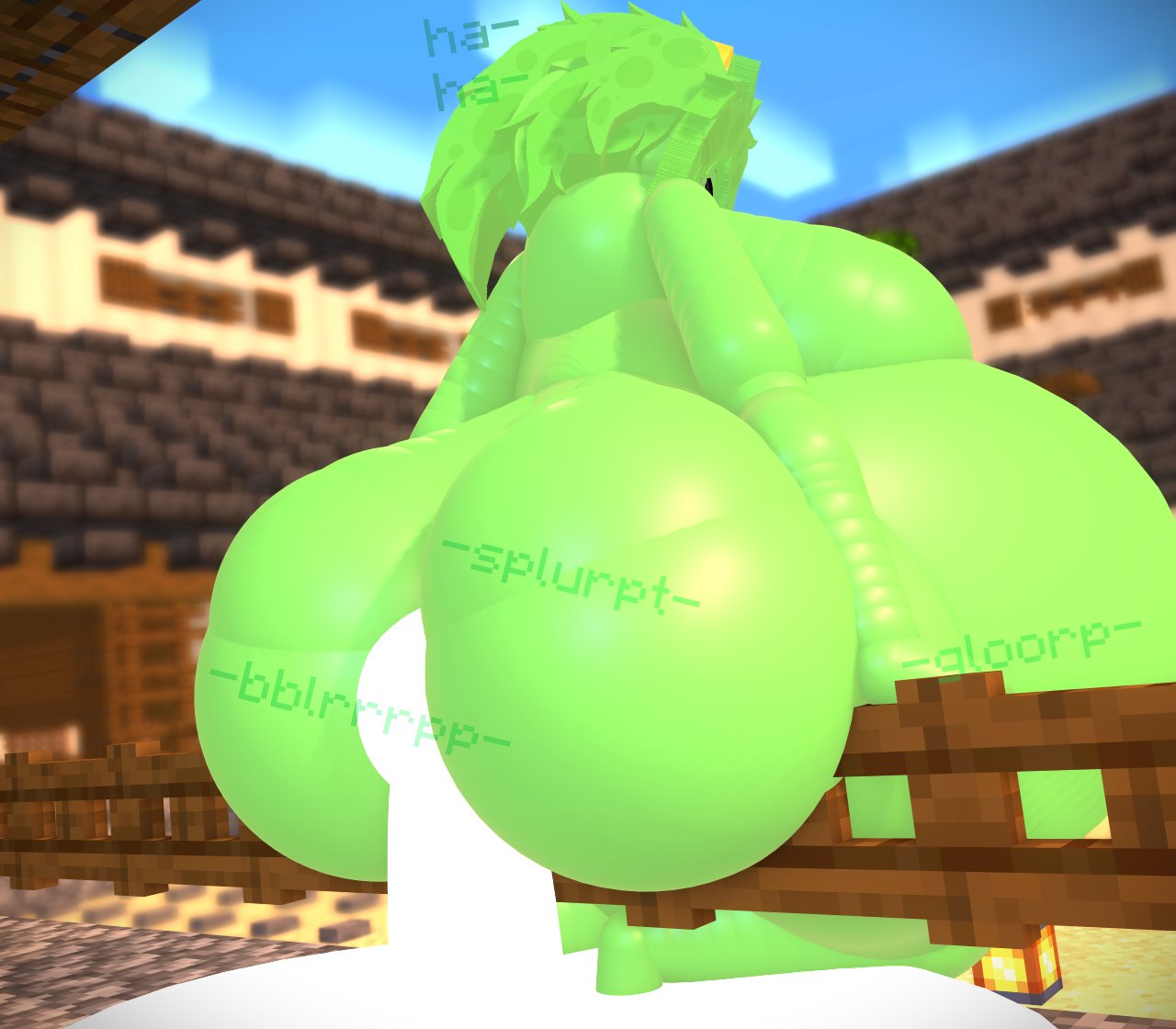 Slime (Minecraft) Rule 34 Image