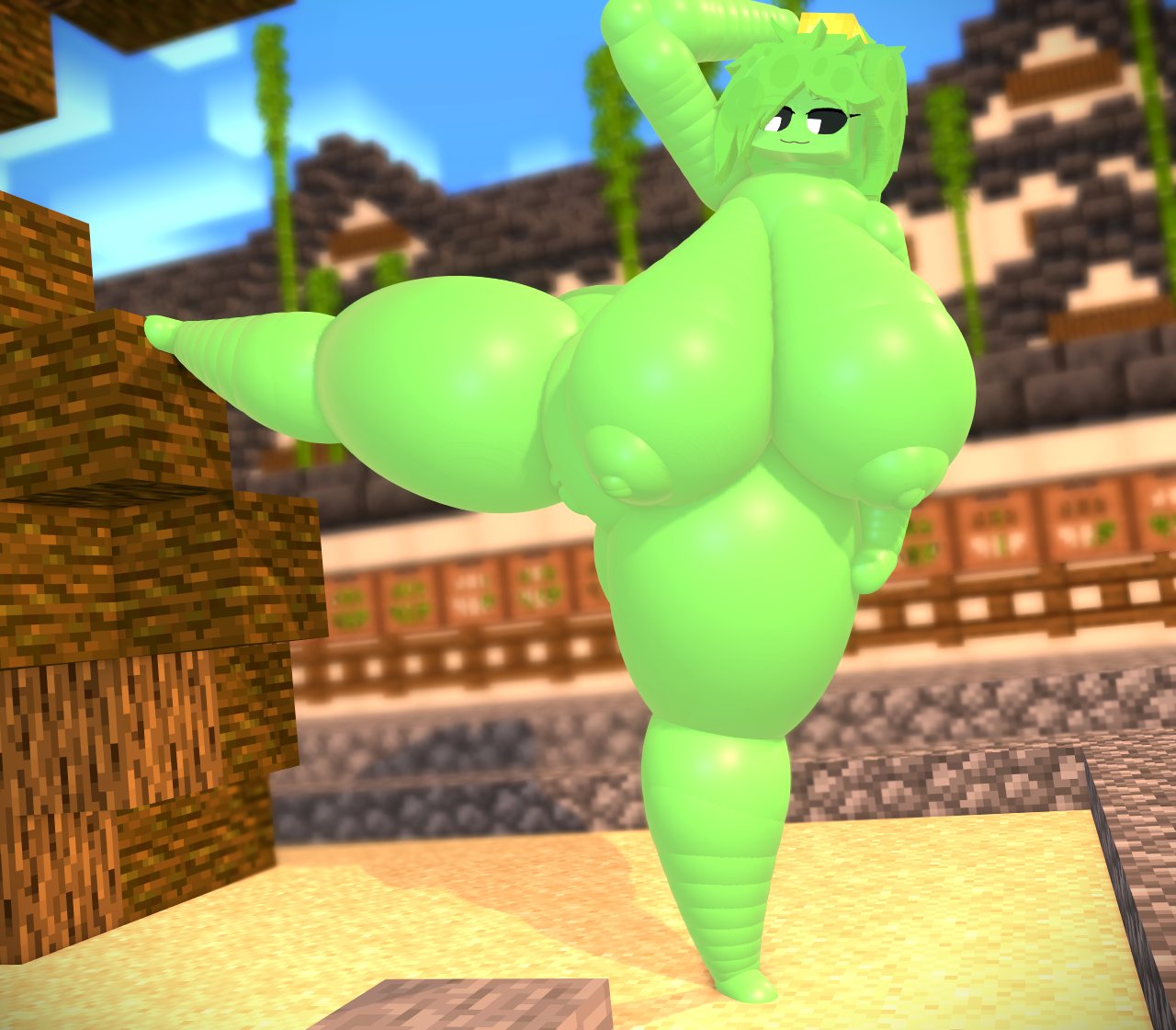Slime (Minecraft) Rule 34 Image