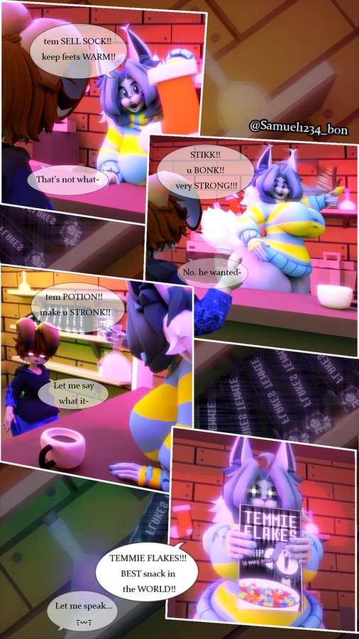 Temmie (Undertale) Rule 34 Image